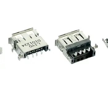 Роз'єм для ноутбука USB №59. Роз'єм USB Type A, нанесена маркировка LIYO 0101224