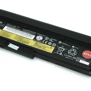 Усиленная аккумуляторная батарея для ноутбука Lenovo-IBM 42T4534 ThinkPad X200 10.8V Black 7800mAh Orig
