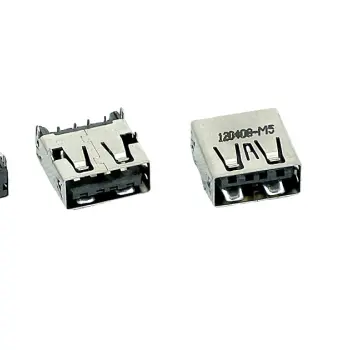 Роз'єм для ноутбука USB №70. Роз'єм USB Type A, нанесена маркировка 120406-М5