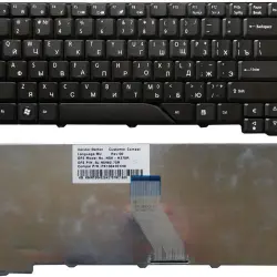 Клавіатура для ноутбука Acer Aspire 4710, 4520, 5315, 5520, 5710, 5710G, 5710Z, 5710ZG, 5720, 5920 Black RU