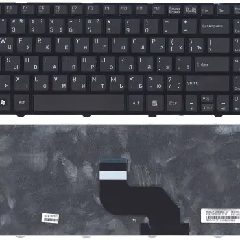 Клавіатура для ноутбука MSI (CR640, CX640) Black, (Black Frame), RU