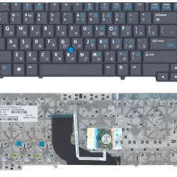 Клавиатура для ноутбука HP Compaq (NC6400) с указателем (Point Stick) Black, RU