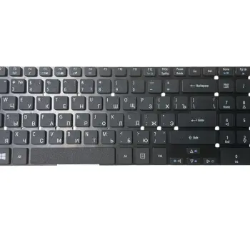 Клавіатура для ноутбука Acer Aspire 5755, 5755G, 5830, 5830G, 5830T, 5830TG, E5-571 Black, (No Frame), RU