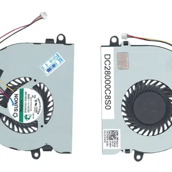 Вентилятор для ноутбука Dell Insipiron 15 3521, 3537, 3737, 5521, 5535, 5537, 5735, 5V 0.27A 3-pin SUNON
