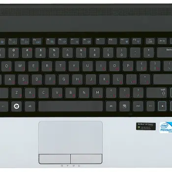 Клавиатура для ноутбука Samsung (300E4A) Black, (Black TopCase), RU