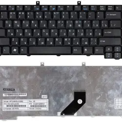 Клавіатура для ноутбука Acer Aspire 3100, 3650, 3690, 5100, 5110, 5515, 5610, 5611, 5612, 5613, 5630, 5632, 5633, 5634, 5650, 5651, 5652, 5654, 5680, 5682, 5683, 5684, 5685, 9110, 9120, Extensa 5200 серии Black, RU