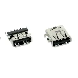 Роз'єм для ноутбука USB №77. Роз'єм USB Type A, нанесена маркировка SUYIN 7024