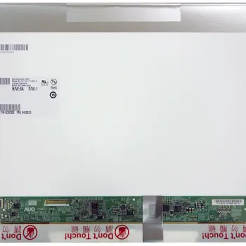 Матриця для ноутбука 15,6", Normal (стандарт), EDP 30 pin  (знизу зліва), 1366x768, Светодиодная (LED), без креплений, матовая, AU Optronics (AUO), B156XTN02.6