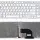 Клавиатура для ноутбука Sony Vaio (SVE15) с подсветкой (Light), White, (White Frame) RU 1