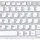 Клавиатура для ноутбука Sony Vaio (SVE15) с подсветкой (Light), White, (White Frame) RU 2