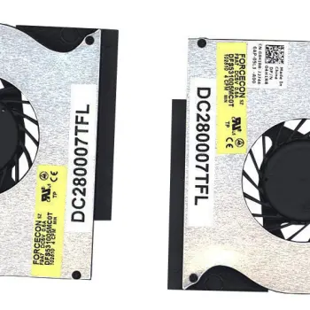 Вентилятор для ноутбука Dell Latitude E6400, E6410, E6500, E6510, Asus U43, 5V 0.5A 4-pin Forcecon
