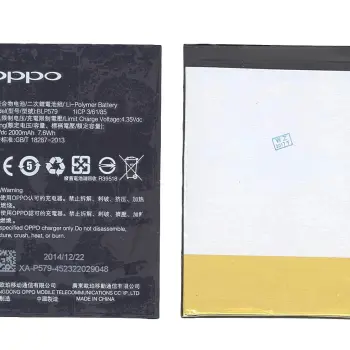 Акумуляторна батарея для смартфону Oppo BLP579 R5 R8105 3.8V Black 2000mAh 7.6Wh