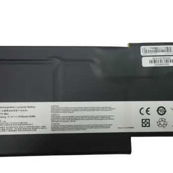Акумуляторна батарея для ноутбука MSI BTY-M6J GS73VR Stealth Pro 11.4V Black 5700mAh OEM