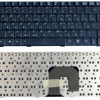 Клавиатура для ноутбука Asus (U3, F6, F9) Black, RU