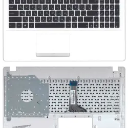 Клавиатура для ноутбука Asus (X551) Black, (White TopCase), RU