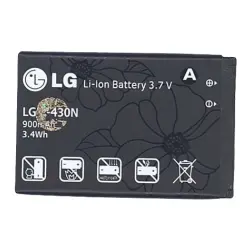 Акумуляторна батарея для смартфону LG LGIP-330N GB230, GD350 3.7V Black 900mAh 3.4Wh