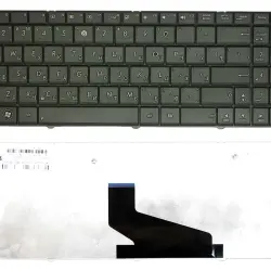 Клавиатура для ноутбука Asus (X53S, X53U) Black, (Black Frame), RU