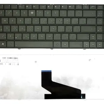 Клавиатура для ноутбука Asus (X53S, X53U) Black, (Black Frame), RU