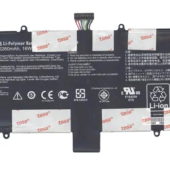Аккумуляторная батарея для планшета Asus C12-TF201XD Transformer Prime TF201 7.4V Black 2260mAh Orig