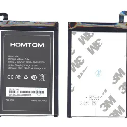 Акумуляторна батарея для Doogee T6 Pro Homtom 3.8V Black 6250mAh 23.75Wh
