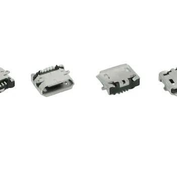 Разъем питания для планшета Micro USB (5 pin) тип USB 43 (RS-MI029)