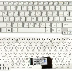 Клавіатура для ноутбука Sony Vaio (VPC-CW) White, (No Frame) RU
