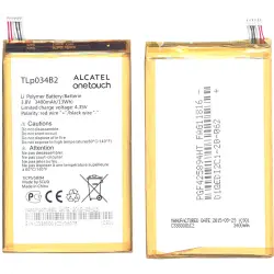 Акумуляторна батарея для смартфону Alcatel TLp034B2 One Touch Pop S9 7050Y 3.8V White 3400mAh 13Wh