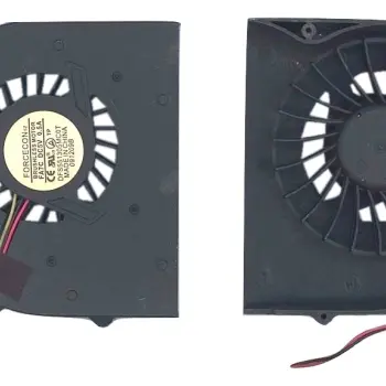Вентилятор для ноутбука MSI GT627, GT628, GT640, GX620, GX627, GX640 5V 0.5A 3-pin Forcecon