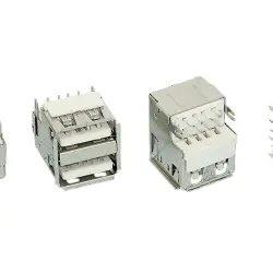 Роз'єм для ноутбука USB №43. Cдвоенный роз'єм USB Type A