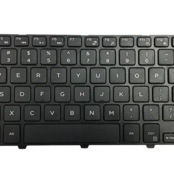 Клавіатура для ноутбука Dell (14-3000) Black, (Black Frame), US