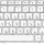 Клавиатура для ноутбука HP Pavilion (G4-2000) White, (No Frame) RU 2