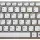 Клавіатура для ноутбука Sony Vaio (VPC-Y) White, (Silver Frame) RU 2