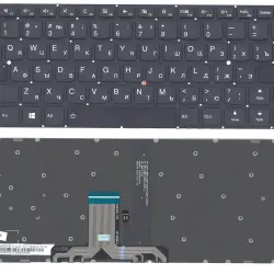 Клавиатура для ноутбука Lenovo Ideapad (710S) с подсветкой (Light) Black, (No Frame) RU