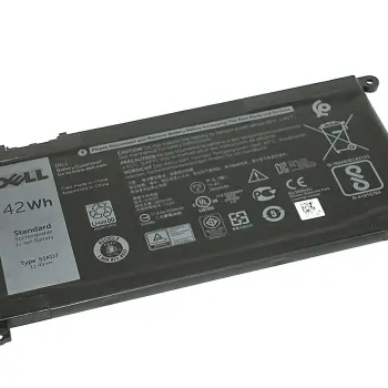 Акумуляторна батарея для ноутбука Dell Y07HK Latitude 3180 11.4V Black 3510mAh Orig