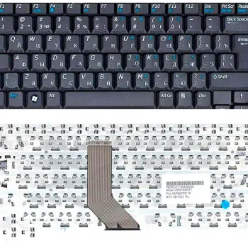 Клавіатура для ноутбука Benq Joybook R56, Clevo M350B, M350C, M360B Black, RU