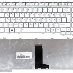 Клавиатура Toshiba Satellite (A200, A205, A300, A305, A400, A405, M200, M205, M300, M305, L200, L300, L305, L300D, L305D, L455, L450, L450D, L455D, Pro M200) SIlver, RU (вертикальный энтер)