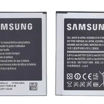 Акумуляторна батарея для смартфону Samsung EB425365LU Galaxy Style Duos SCH-i829 3.8V Black 1700mAh 6.46Wh