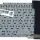 Клавіатура для ноутбука Samsung (NC110) Black, (No Frame), RU 3