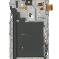Матриця с тачскріном (модуль) для Samsung Galaxy Note 1 GT-N7000 білий с рамкой