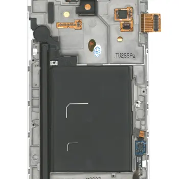 Матриця с тачскріном (модуль) для Samsung Galaxy Note 1 GT-N7000 білий с рамкой