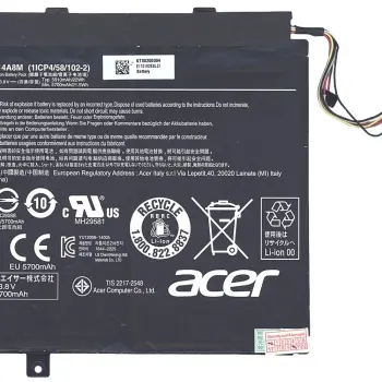 Акумуляторна батарея для планшета Acer AP14A8M Aspire Switch 10 3.8V Black 5910mAh Orig
