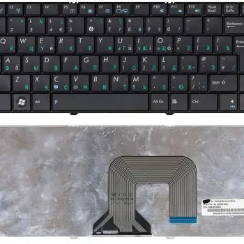 Клавіатура для ноутбука Asus (N20, N20A, N20H) Black, RU