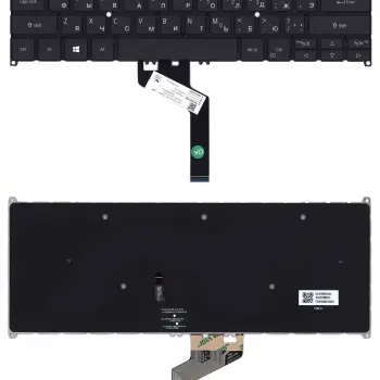 Клавиатура для ноутбука Acer Aspire Swift 5 SF514-52T с подсветкой (Light), Black, RU