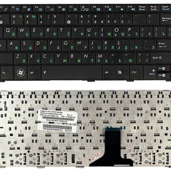 Клавіатура для ноутбука Asus EEE PC (1001HA) Black, RU