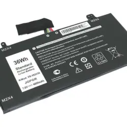 Аккумуляторная батарея для ноутбука Dell J0PGR Latitude 12 5285 7.6V Black 4800mAh OEM