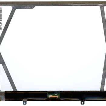 Матрица для планшета 9.7", Slim (тонкая), 30 pin (снизу слева), 1024x768, Светодиодная (LED), крепления слева, справа, сверху, глянцевая, LG-Philips (LG), LP097X02(SL)(L2)