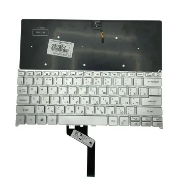 Клавіатура для ноутбука Acer Swift 3 SF314-42 с подсветкой (Light), Silver, RU