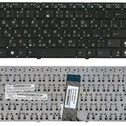 Клавіатура для ноутбука Asus EEE PC 1201, 1215, 1225, U20, VX6 Eee PC Lamborghini Black, (No Frame) RU