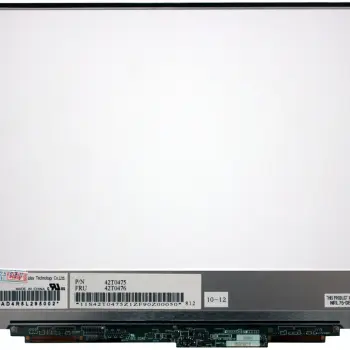 Матрица для ноутбука 13,3", Slim (тонкая), 40 pin (снизу справа), 1440x900, Светодиодная (LED), без креплений, матовая, Toshiba, LTD133EQ1B