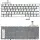Клавіатура для ноутбука Acer Aspire S7-191, S7-391, S7-392 с подсветкой (Light), Silver, (No Frame) RU 1